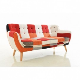 furmod Club Patchwork Colors Sofa "3 Seater"