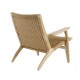 Catani Lounge CH25 Handgefertigter Sessel Replik aus Eschenholz