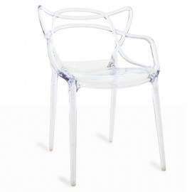 Židle Inspiration Transparent Masters od uznávaného designéra Phillipe Starcka