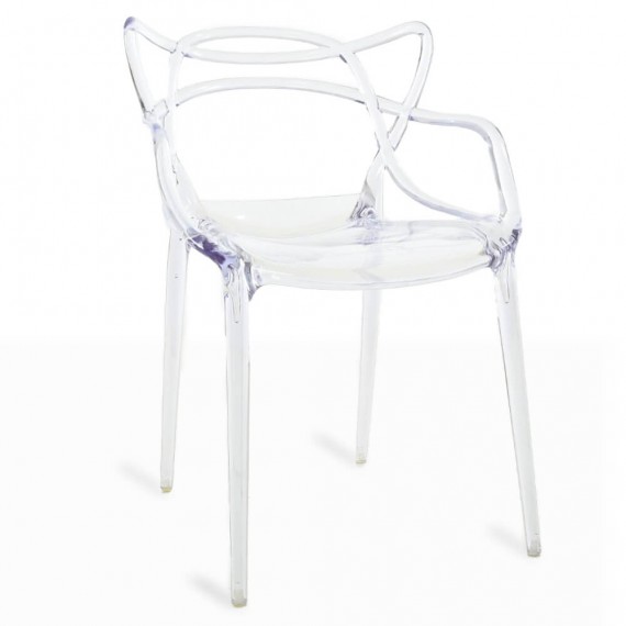 Inspiration Transparent Masters stol från den hyllade designern Phillipe Starck