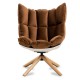 Replika designerskiego fotela Husk autorstwa wspaniałej projektantki Patricii Urquiola