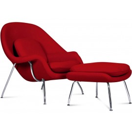 Replik av livmoderstolen av designern Eero Saarinen