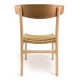 Replika krzesła Nordic CH23 wykonana ręcznie z drewna jesionowego