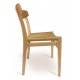 Nordic CH23 Skandinavischer Stuhl Handgefertigt aus Eschenholz Replik