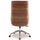 Kancelářská židle Nordic Highback z italské kůže