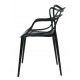 Moises Special Edition Stuhl aus satiniertem Kunststoff, geeignet für den Außenbereich