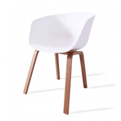 Nordic Chair Daxer z bukového dřeva v severském stylu