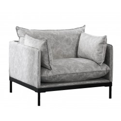 1-Sitzer-Sofa mit Polyesterbezug