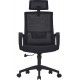 Mesh Highback Black Edition Bürostuhl aus Fasergeflecht