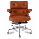 Replika ES104 Fotel biurowy Lobby z postarzanej skóry ekologicznej.