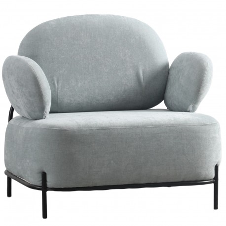 Clair Sofa mit Armlehnen in minimalistischem Design