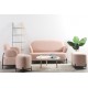 Clair Loveseat soffa med armstöd i minimalistisk design