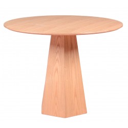 Stół do jadalni Nest 100 cm z drewna jesionowego