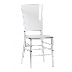 Židle Felipe Ghost z průhledného polykarbonátu