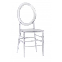 Isabelle Ghost Stuhl aus transparentem Polycarbonat