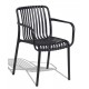 Krzesło Noel z tworzywa polipropylenowego idealne do użytku na zewnątrz