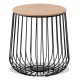 Designový odkládací stolek Zurich z jasanového dřeva