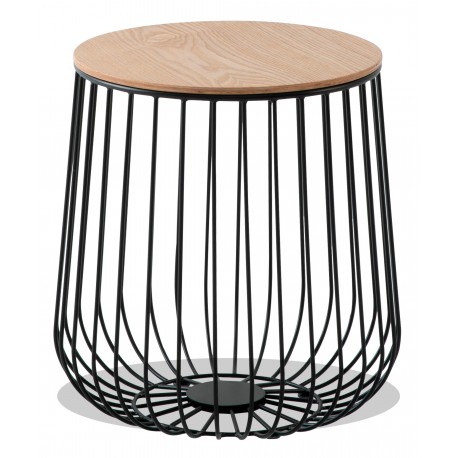Designový odkládací stolek Zurich z jasanového dřeva