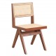 Replica Chandigarh-stoel van ontwerper Pierre Jeanneret 